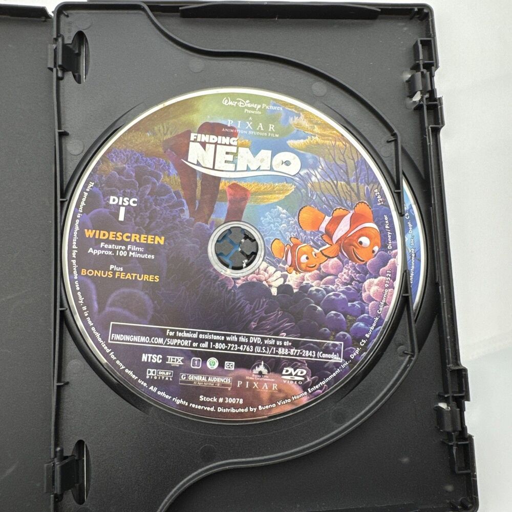 Finding Nemo (DVD, 2003, 2-Disc Set)